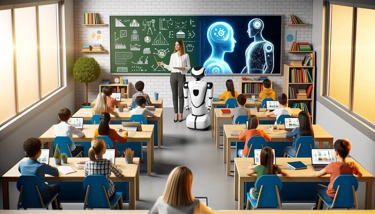 AI in Education: Virtual Classrooms and Personalized Learning Models.